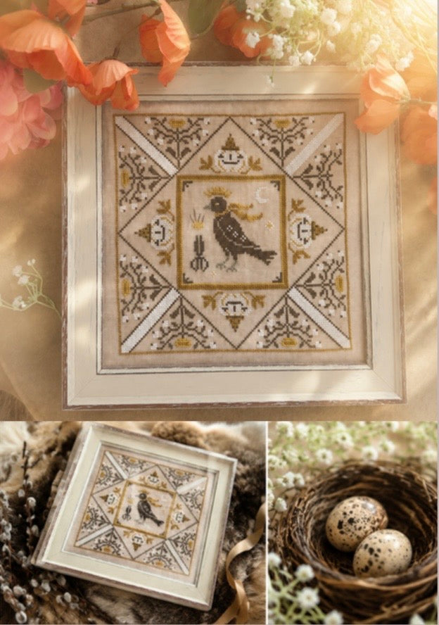 The Raven Pinkeep pattern by The Snowflower Diaries