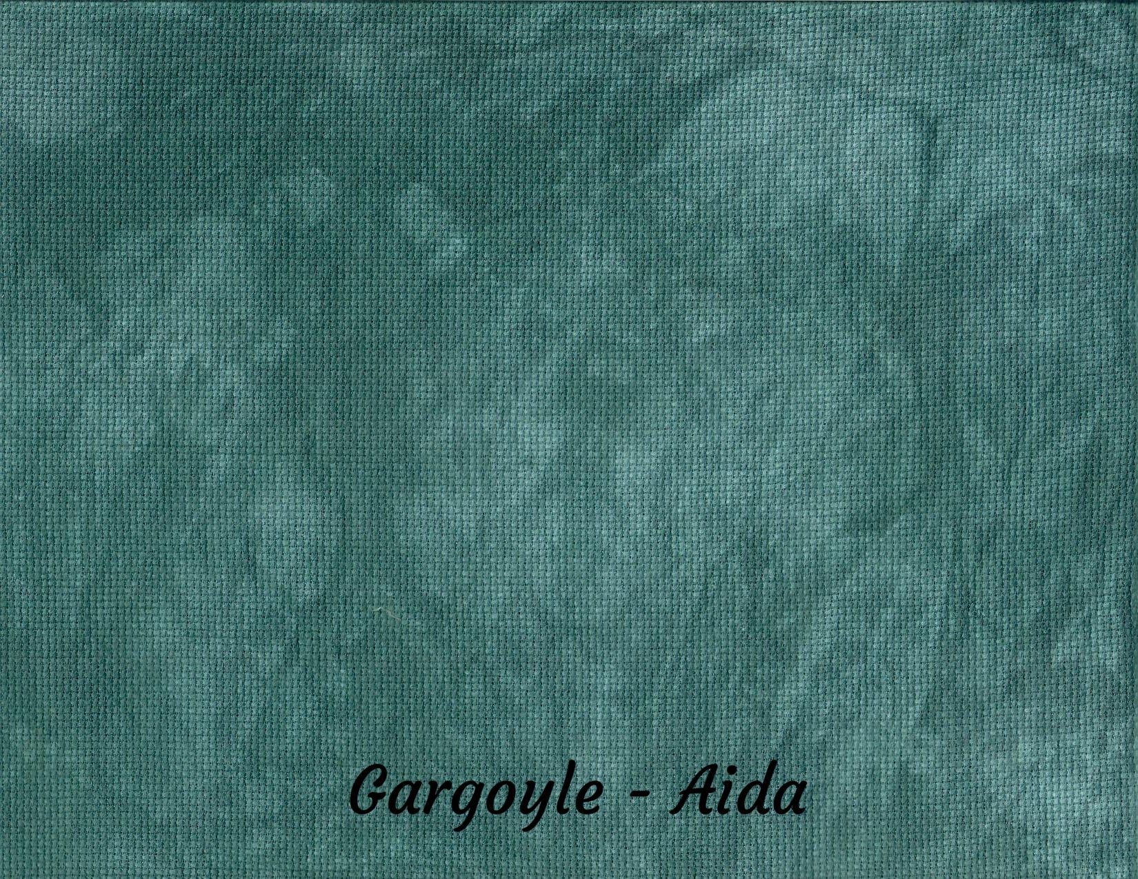 “Gargoyle” Aida or Linen by Under the Sea Fabrics