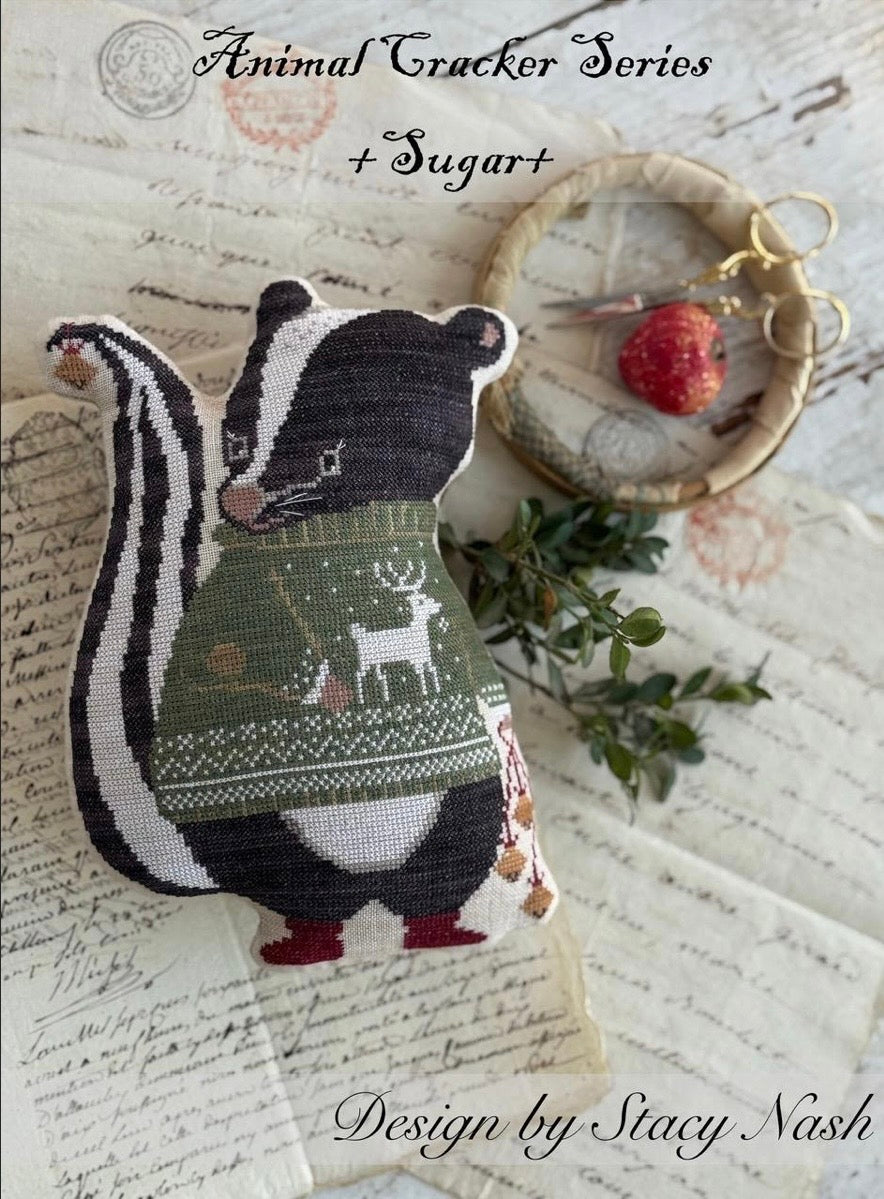 Animal Cracker Series +Sugar+ pattern by Stacy Nash