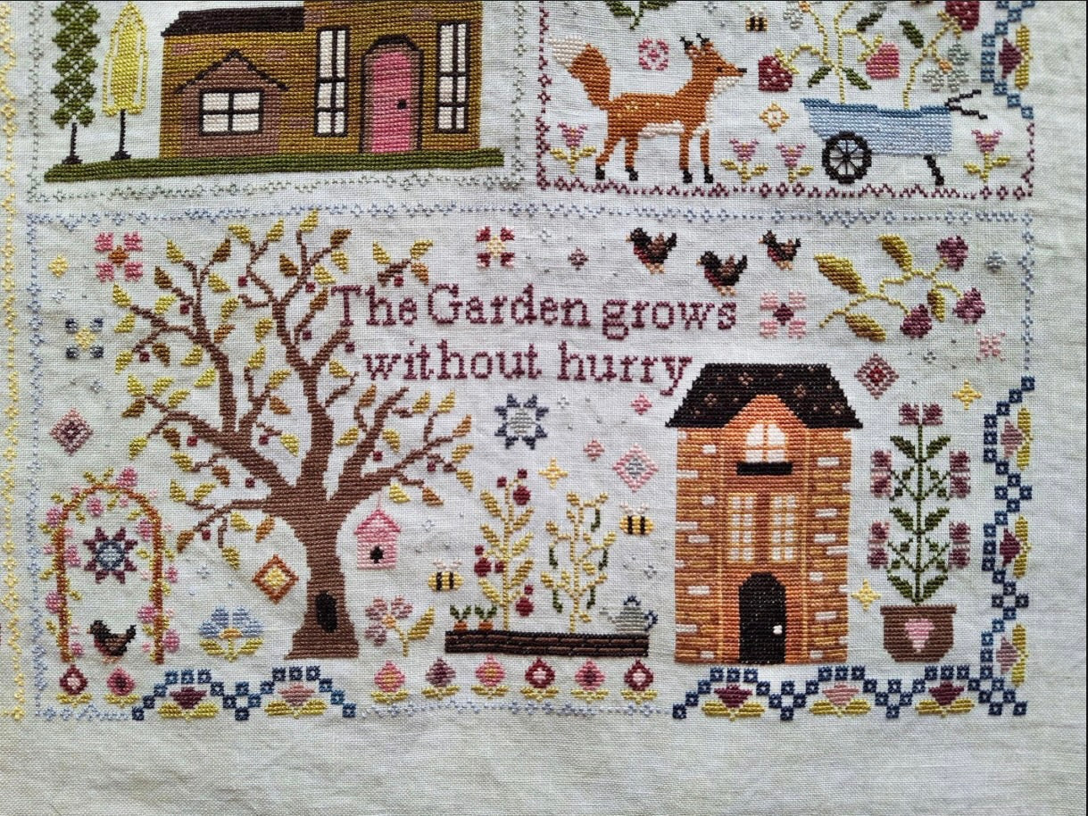 Grow Without Hurry - BRG #6 pattern by Blueberry Ridge Designs