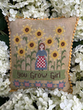 You Grow Girl pattern by Darlene D’Eon Designs