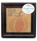 Patchwork Pumpkin pattern by The Mindful Needle