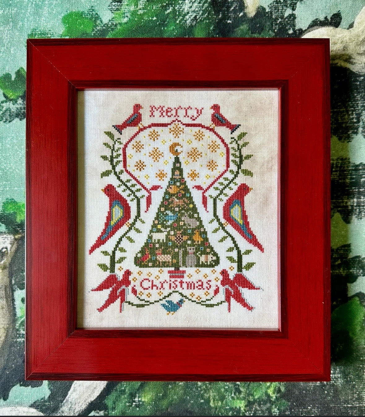 Merry Christmas pattern by Kathy Barrick