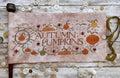 Autumn Pumpkins pattern by Lucy Beams