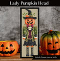 Lady Pumpkin Head pattern by Shannon Christine