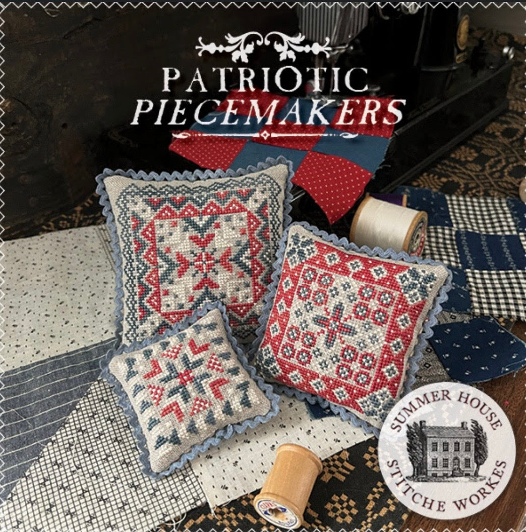 Patriotic Piecemakers pattern by Summer House Stitche Workes