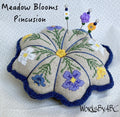 Meadow Blooms Pincushion pattern by WorksByABC