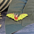Strawberry Bat Needleminder by The Stitch Crypt