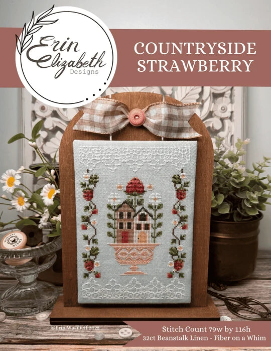Countryside Strawberry pattern by Erin Elizabeth