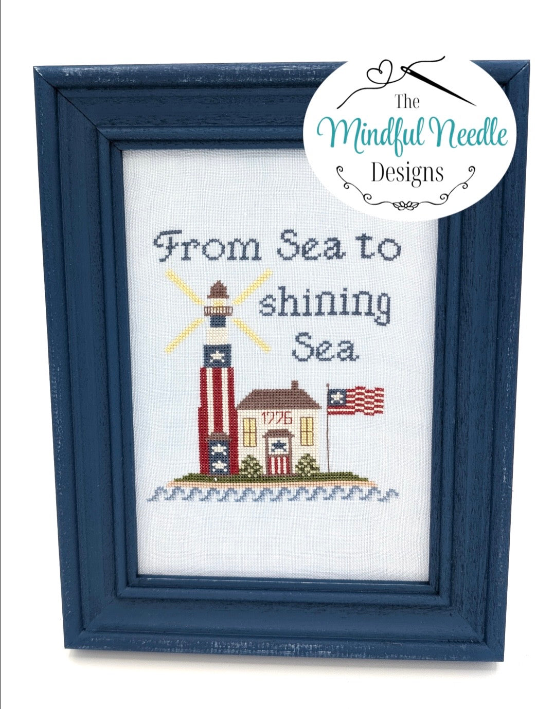 Sea to Shining Sea pattern by The Mindful Needle