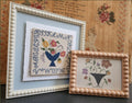 Frolicking Flowers pattern by 1884 Stitchery Dedigns
