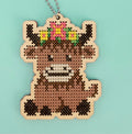 Hettie the Highland Cow Kit by Canadian Stitchery