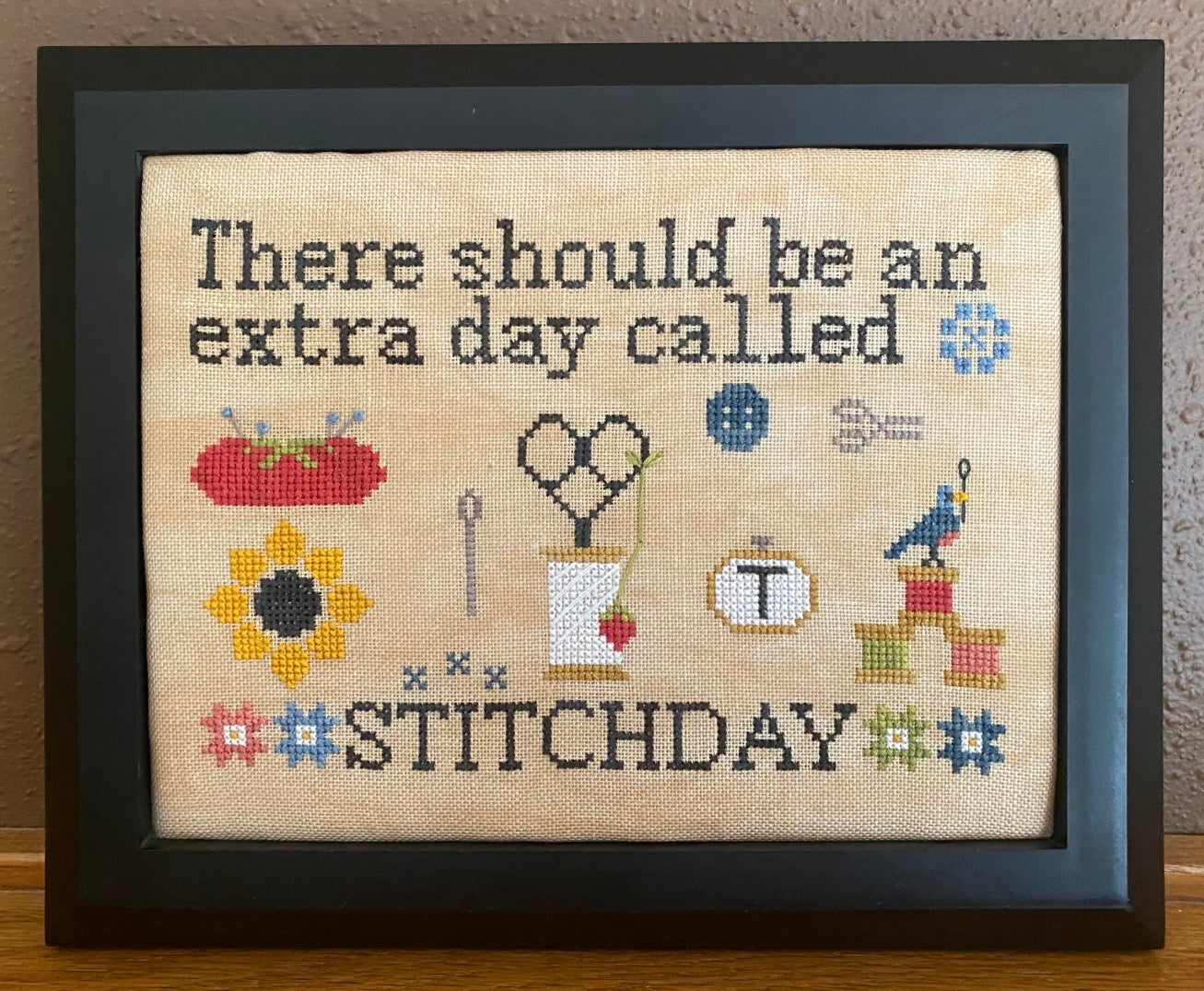 Stitch Day pattern by Needle Bling Designs