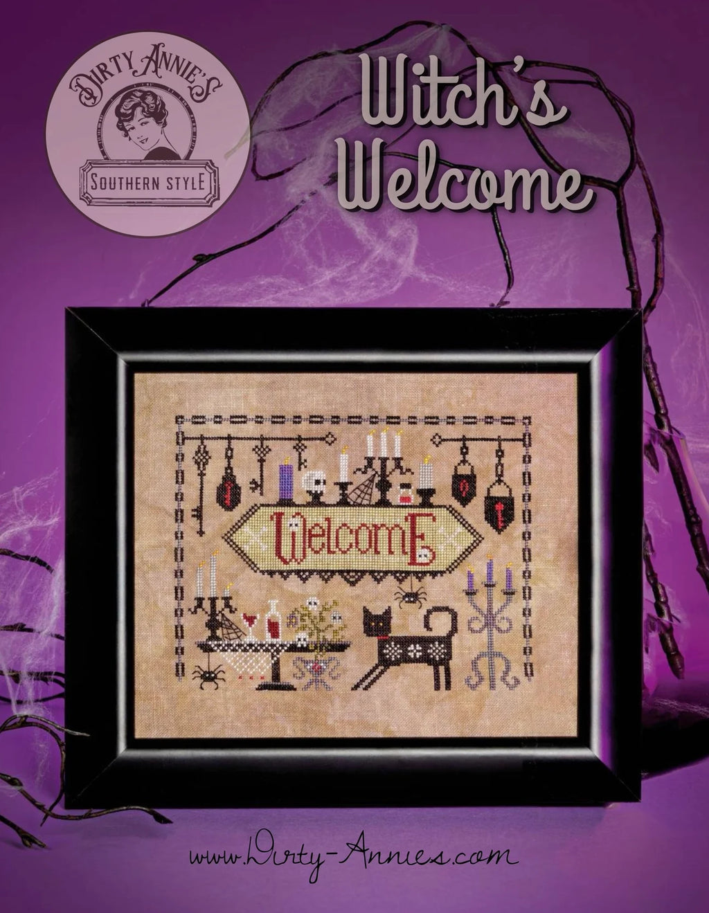Witch’s Welcome pattern by Dirty Annie’s Southern Style