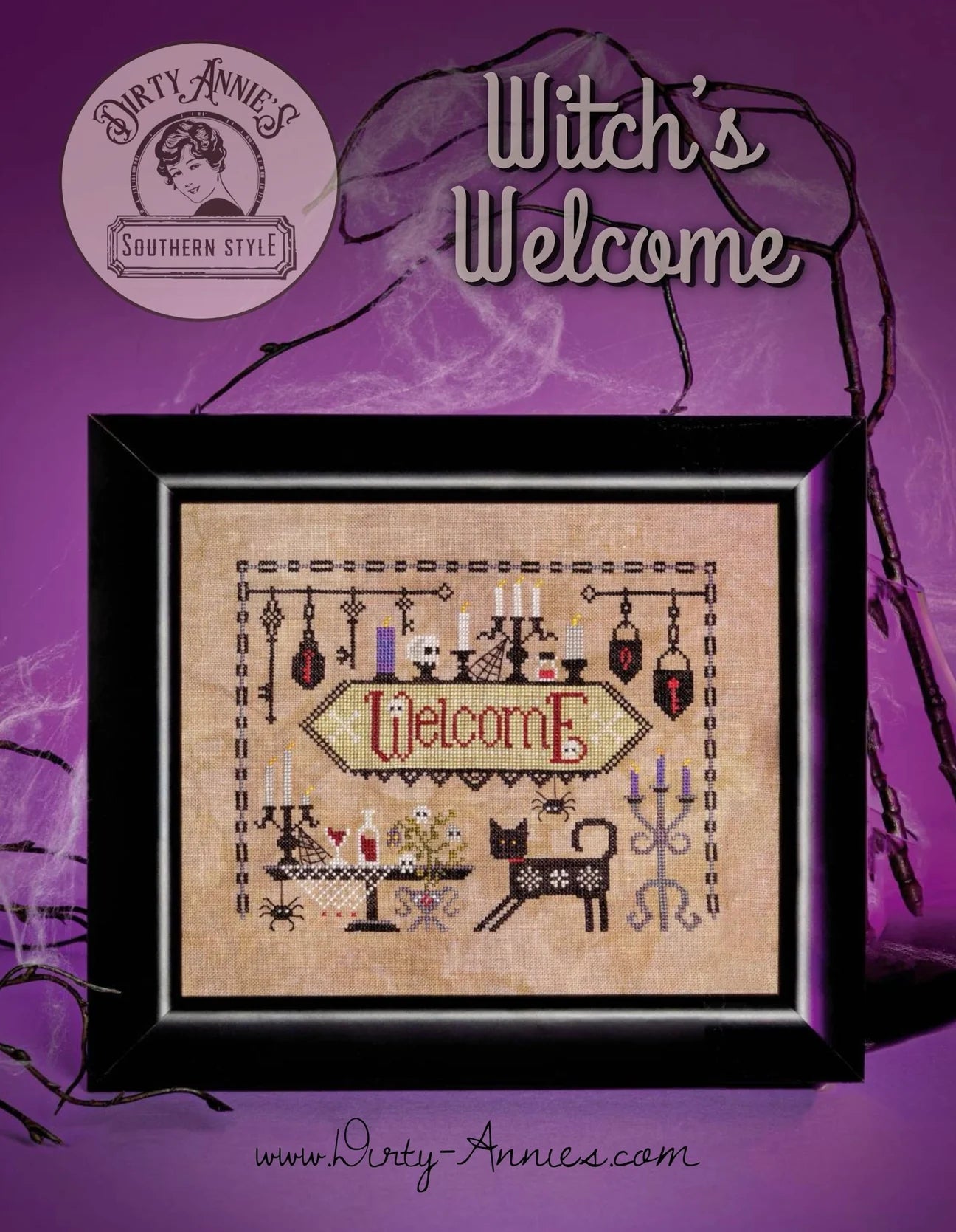 Witch’s Welcome pattern by Dirty Annie’s Southern Style