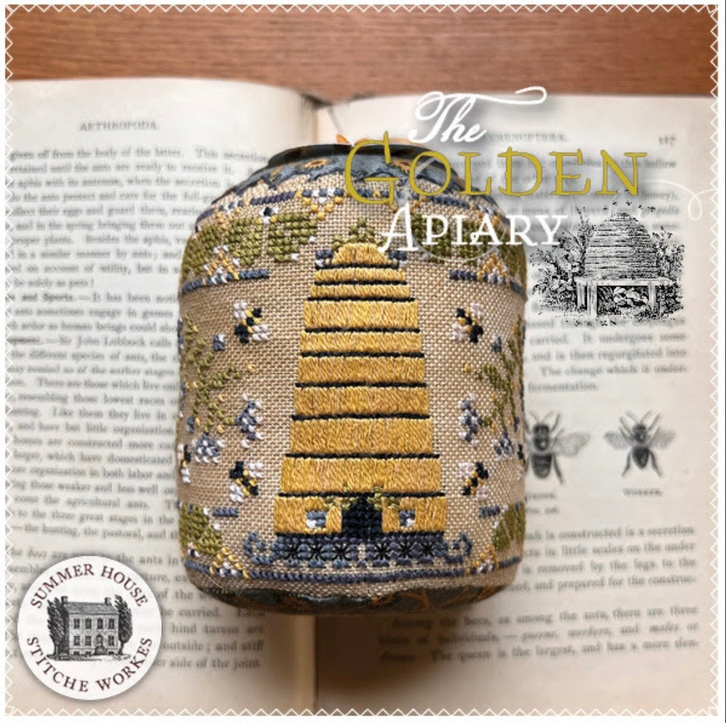 The Golden Apiary pattern by Summer House Stitche Workes