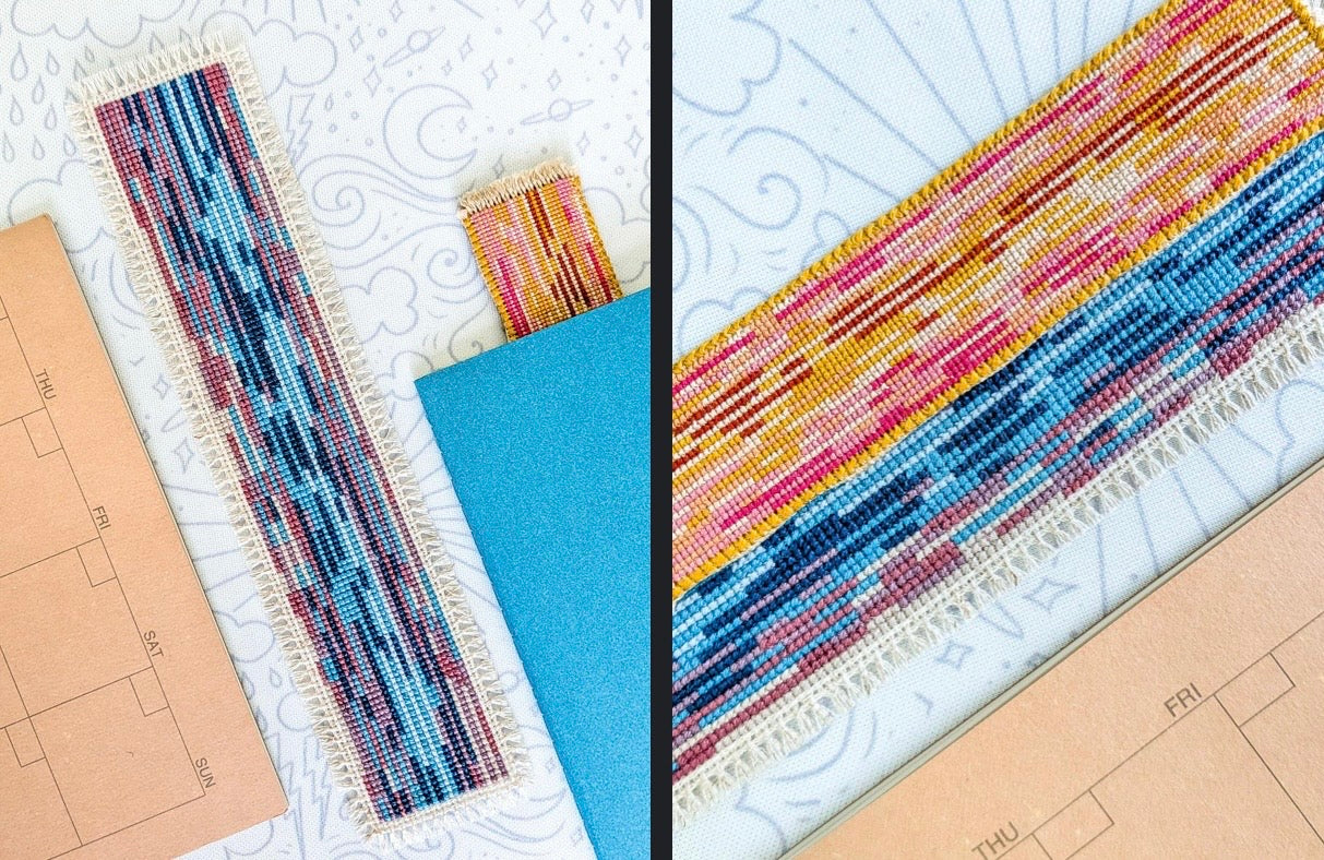 Temperature Year II pattern by Shaded Stitchery