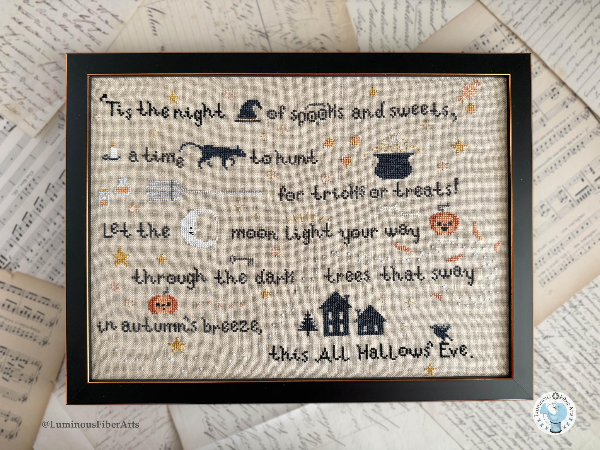 Tis The Night pattern by Luminous Fiber Arts