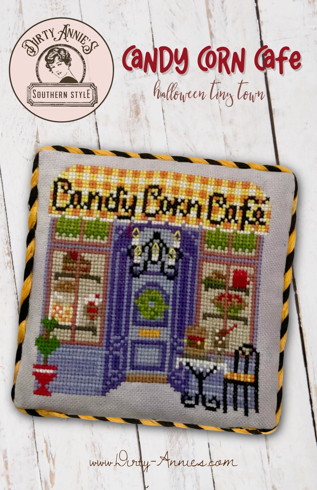 Candy Corn Cafe pattern by Dirty Annie’s Southern Style