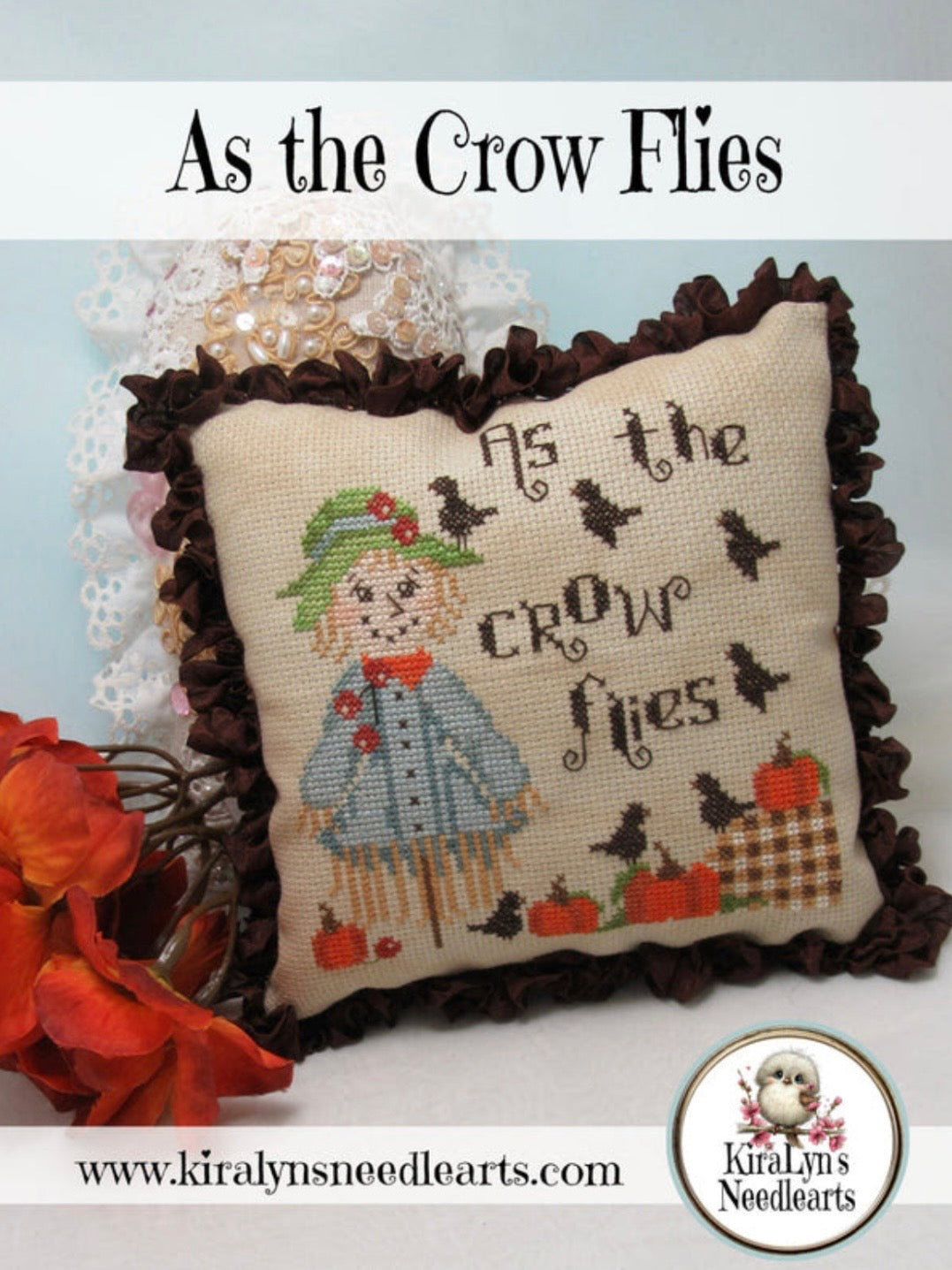 As the Crow Flies pattern by KiraLyn’s Needlearts Cross Stitch Designs