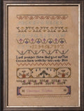Christian Riches - A Norwich Sampler pattern by Olde Willow Stitchery