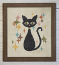 Samantha (Mid-Century Feline) pattern by Wildflower Stitching