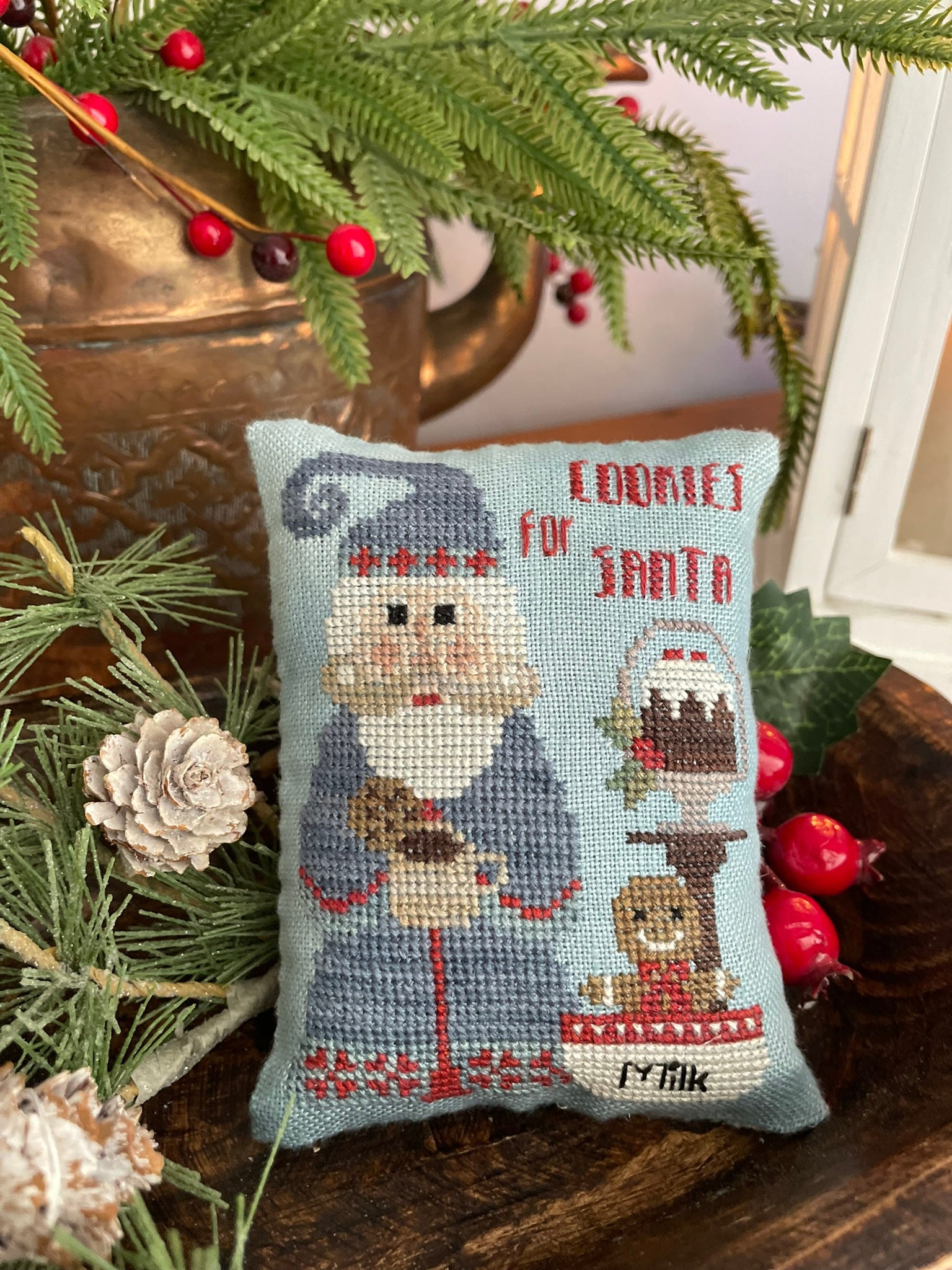 Cookies for Santa (Santa 2026) pattern by Mani Di Donna