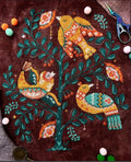 Songbirds and Berries pattern by Quaternion Creations