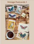 Vintage Postcard 1 pattern by The Spanish Stitcher