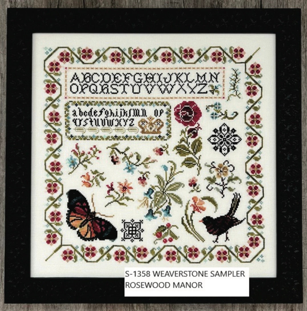 Weaverstone Sampler pattern by Rosewood Manor
