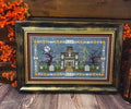 House in the Haunted Cemetery  pattern by Flossabilities