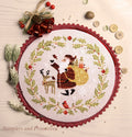 Santa and Friends pattern by Samplers and Primitives
