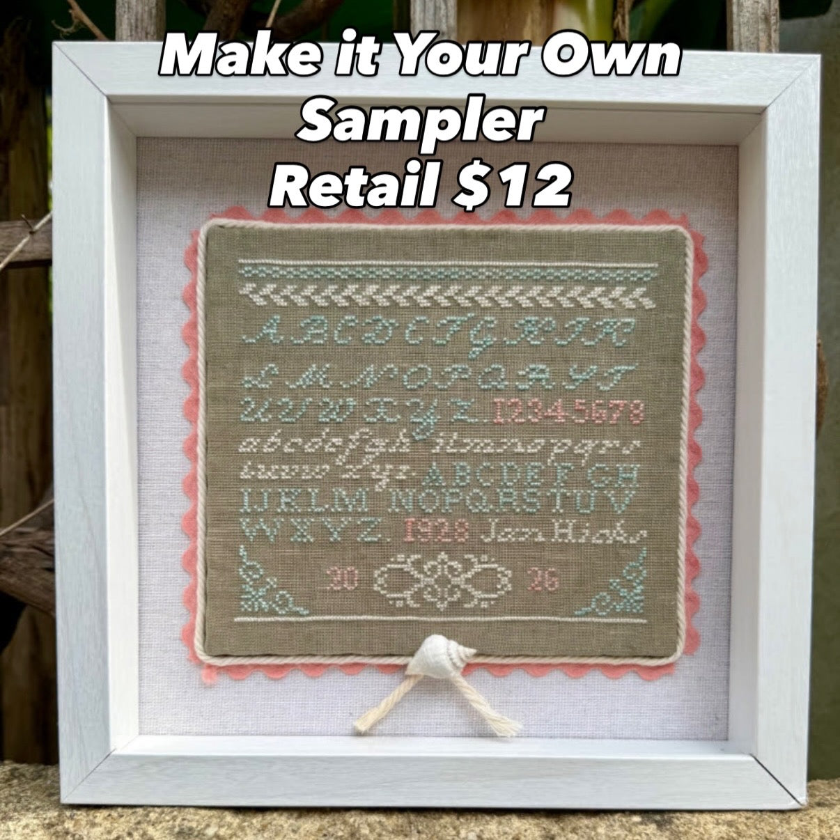 Make It Your Own Sampler pattern by Jan Hicks Creates