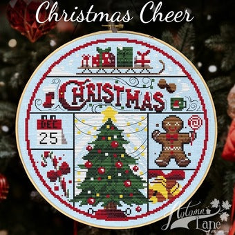 Christmas Cheer pattern by Autumn Lane Stitchery