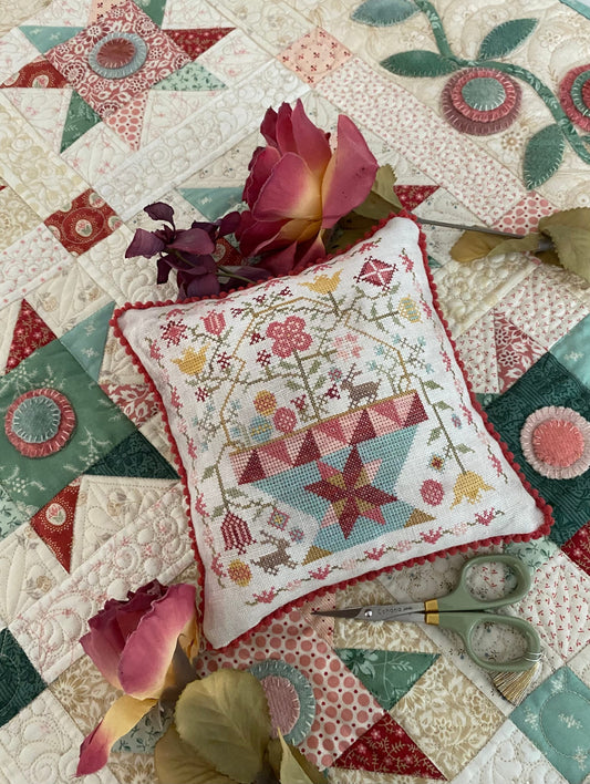 Betsy's Easter Basket pattern by Pansy Patch Quilts and Stitchery