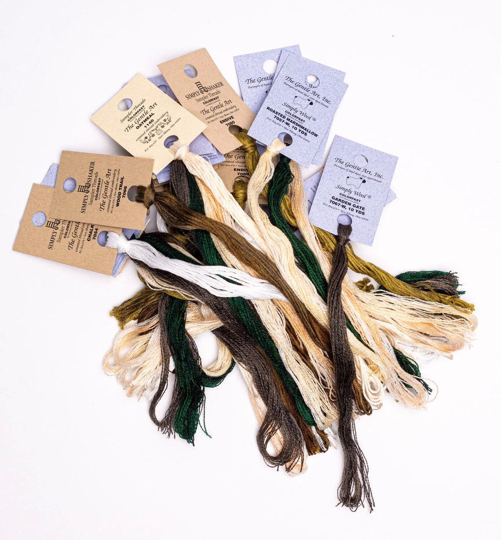 Gold Threads - The Gentle Arts Sampler Threads