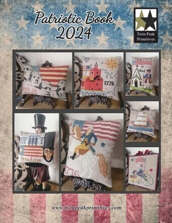 Patriotic Book 2024 pattern book by Twin Peak Primitives