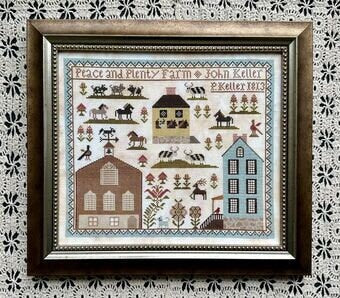 Peace & Plenty Farm pattern by Kathy Barrick