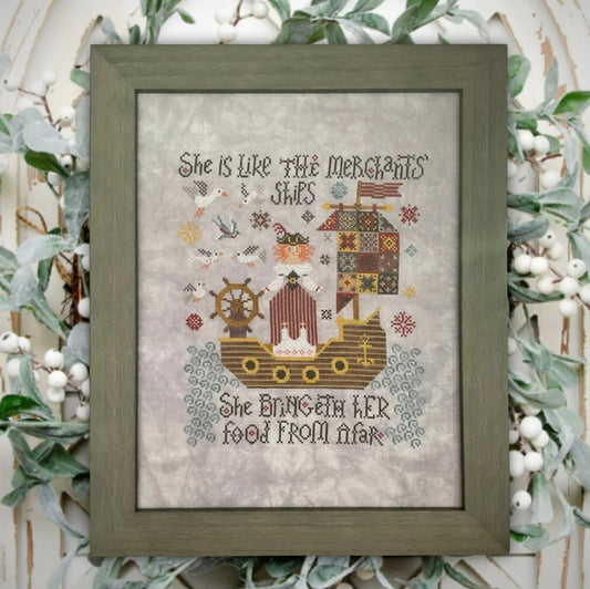 Proverbs 31:14 pattern by Dirty Annie’s Southern Style