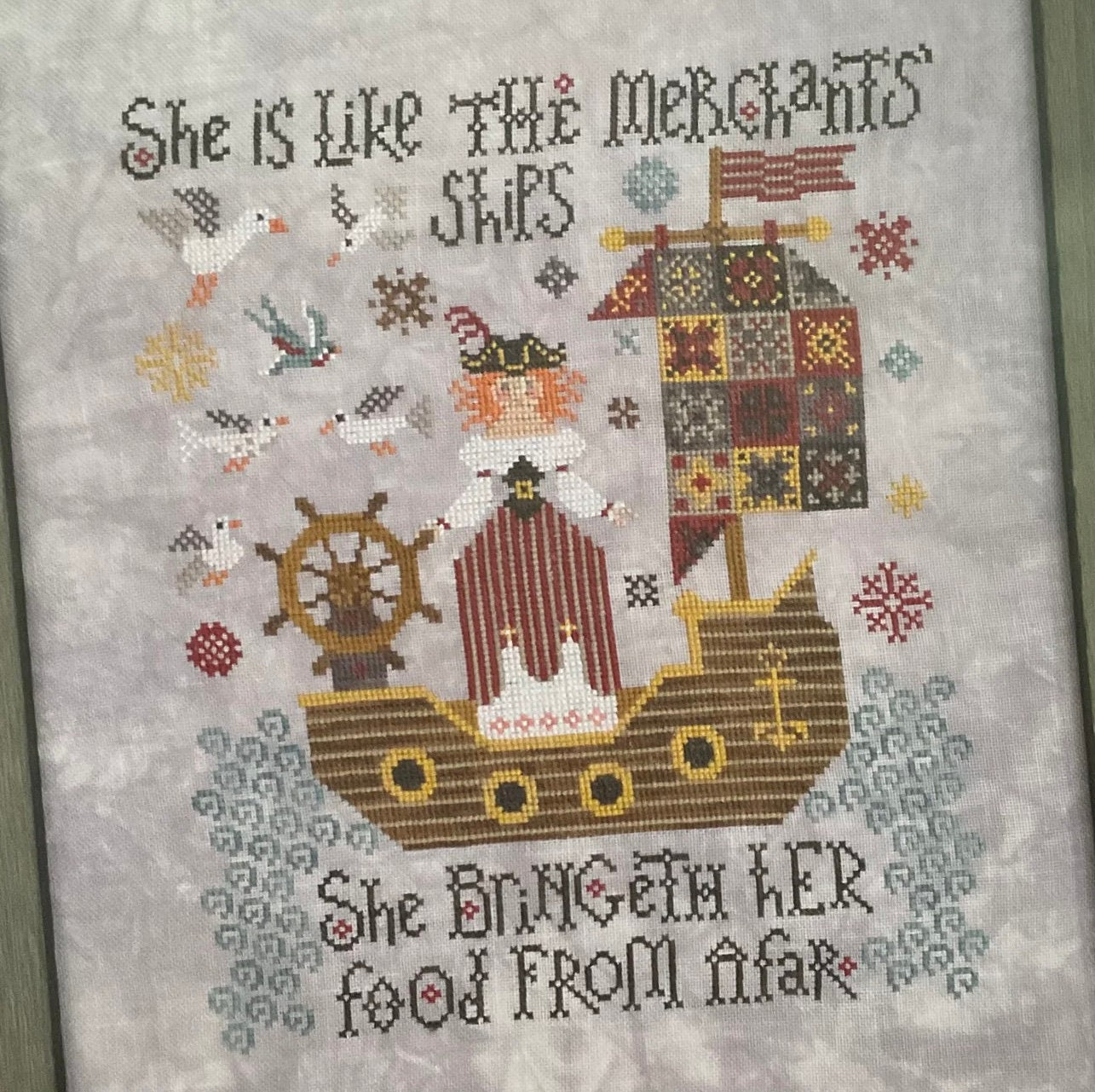 Proverbs 31:14 pattern by Dirty Annie’s Southern Style