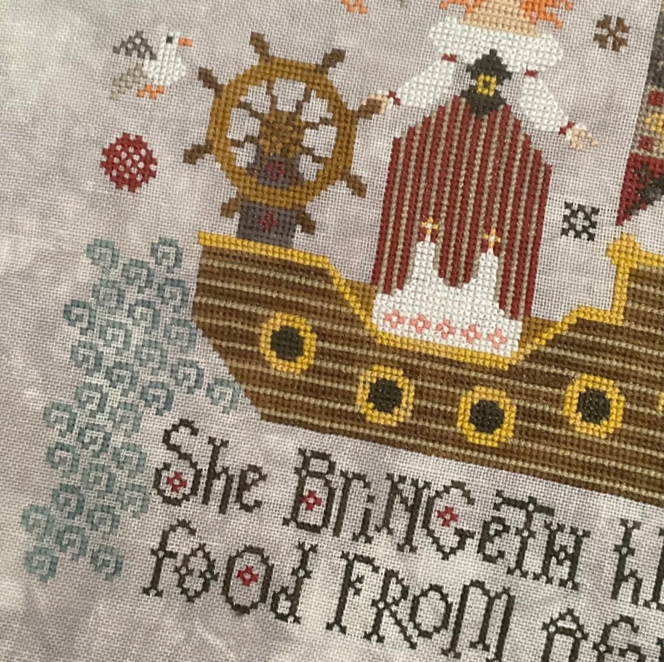 Proverbs 31:14 pattern by Dirty Annie’s Southern Style