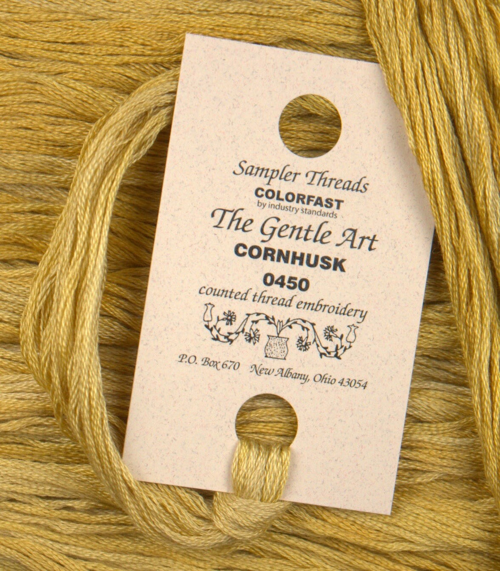 Gold Threads - The Gentle Arts Sampler Threads
