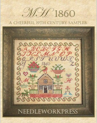 MH 1860 reproduction sampler by Needle Work Press