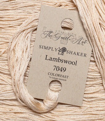 K and L - “Simply Shaker” floss by Gentle Arts