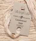 K and L - “Simply Shaker” floss by Gentle Arts