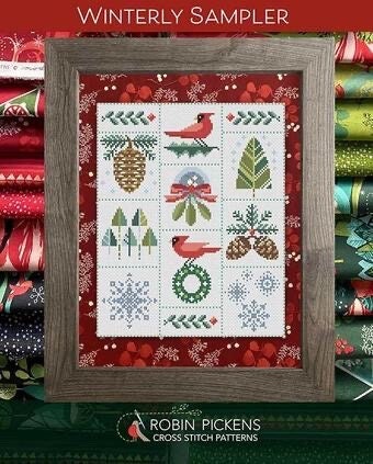 Winterly Sampler pattern by Robin Pickens