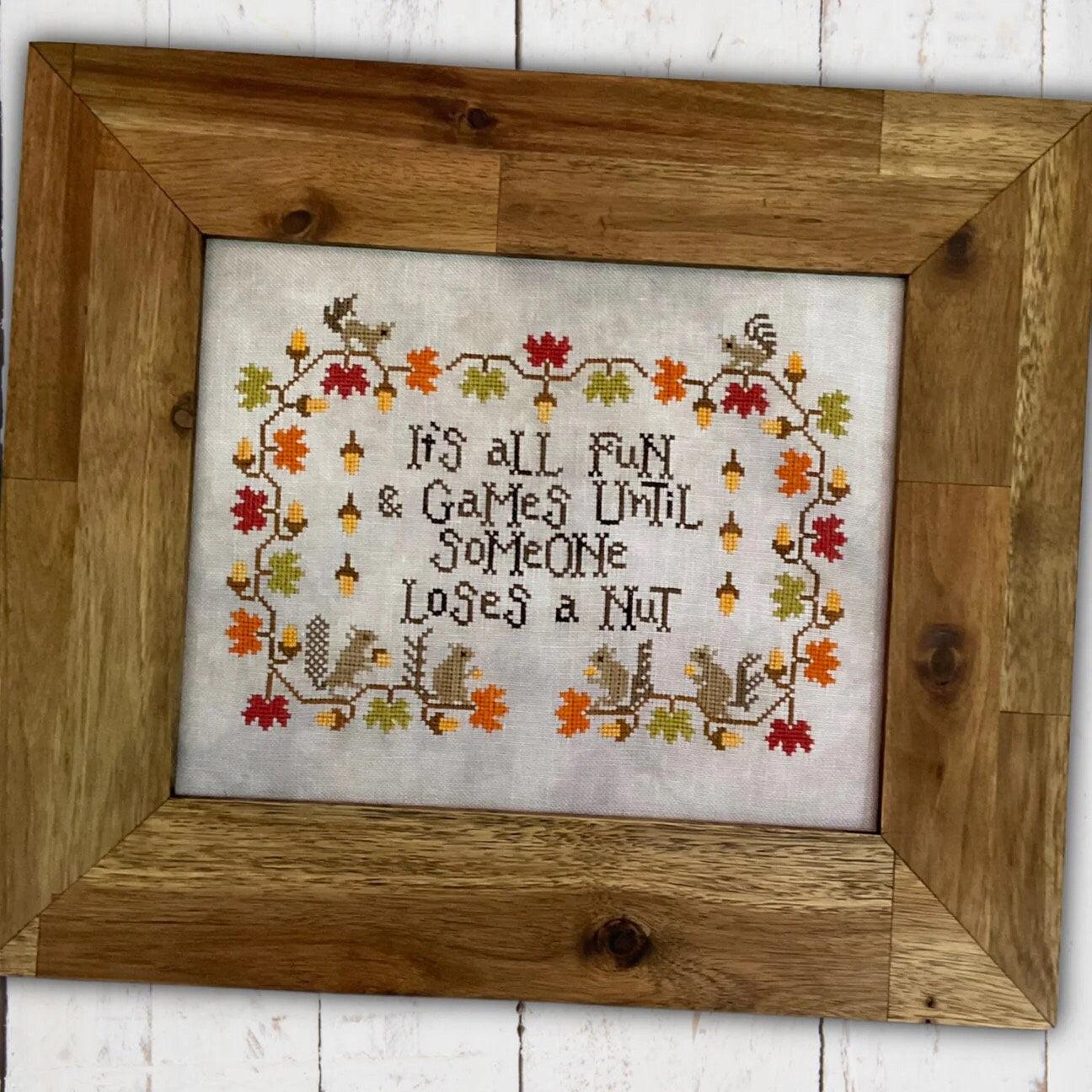 Fun & Games cross stitch pattern