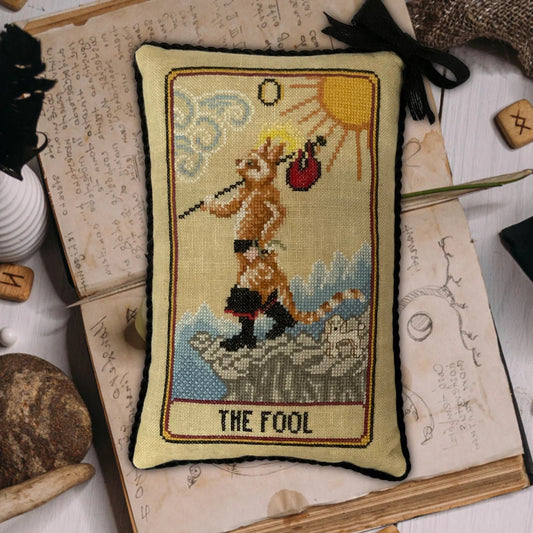 Cat Tarot 0 - The Fool pattern