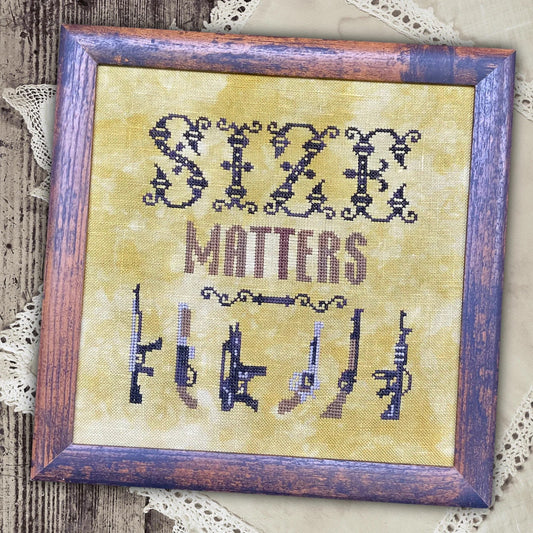 Size Matters pattern by Dirty Annie’s Southern Style