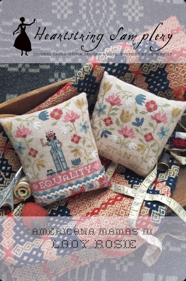 Americana Mamas III Lady Rosie pattern by Heartstring Samplery